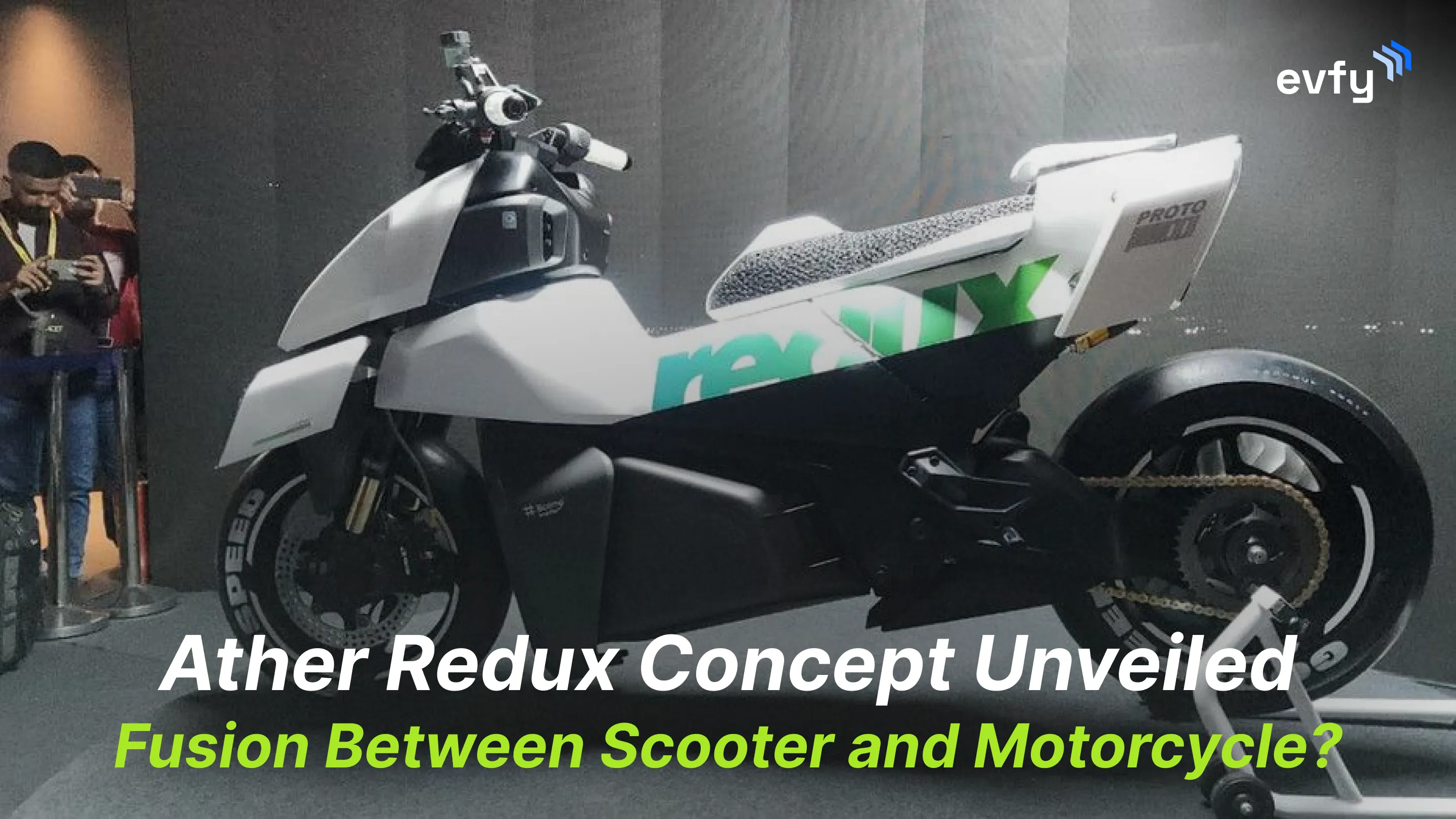 Ather Redux Concept Unveiled — Fusion Between Scooter and Motorcycle?
